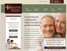 Tablet Screenshot of highpointchapel.com